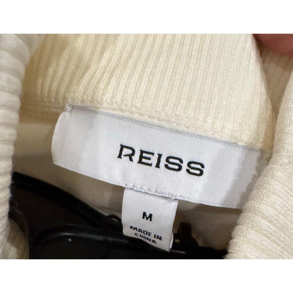 Reiss Krysta Cotton-Blend Fit & Flare Mini Dress - medium $285.00 retail price - Picture 7 of 7